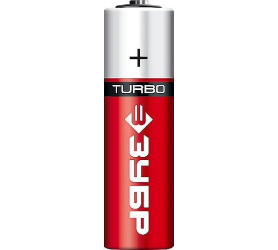 Щелочная батарейка Зубр 1.5 В, тип АА, 4 шт, Turbo 59213-4C_z01
