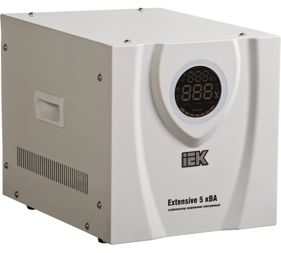 Стабилизатор напряжения IEK Extensive 5кВА переносной IVS23-1-05000 285750