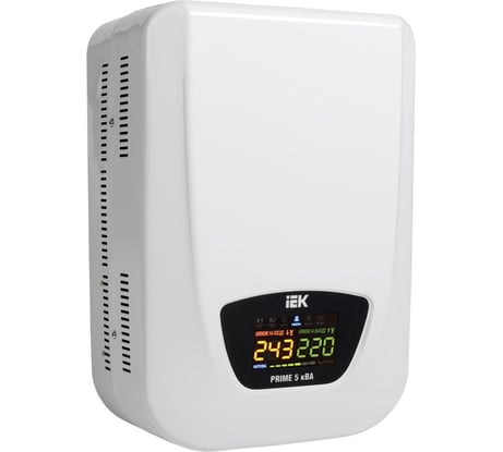 Стабилизатор напряжения IEK Prime 5кВА настенный IVS32-1-05000 300301