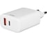 Сетевое зарядное устройство TFN 2 USB/USB-C PD 20W б/кабеля white TFN-WC10 1