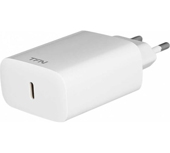 Сетевое зарядное устройство TFN Type-C PD 20W б/кабеля white TFN-WC09