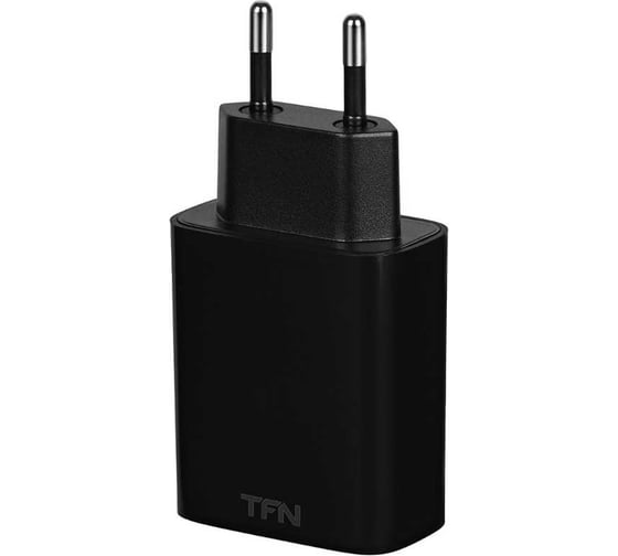 Сетевое зарядное устройство TFN Type-C PD 20W+кабель MFI 8pin bk TFN-WC35