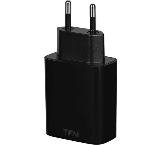Сетевое зарядное устройство TFN Type-C PD 20W+кабель Type-C bk TFN-WC36