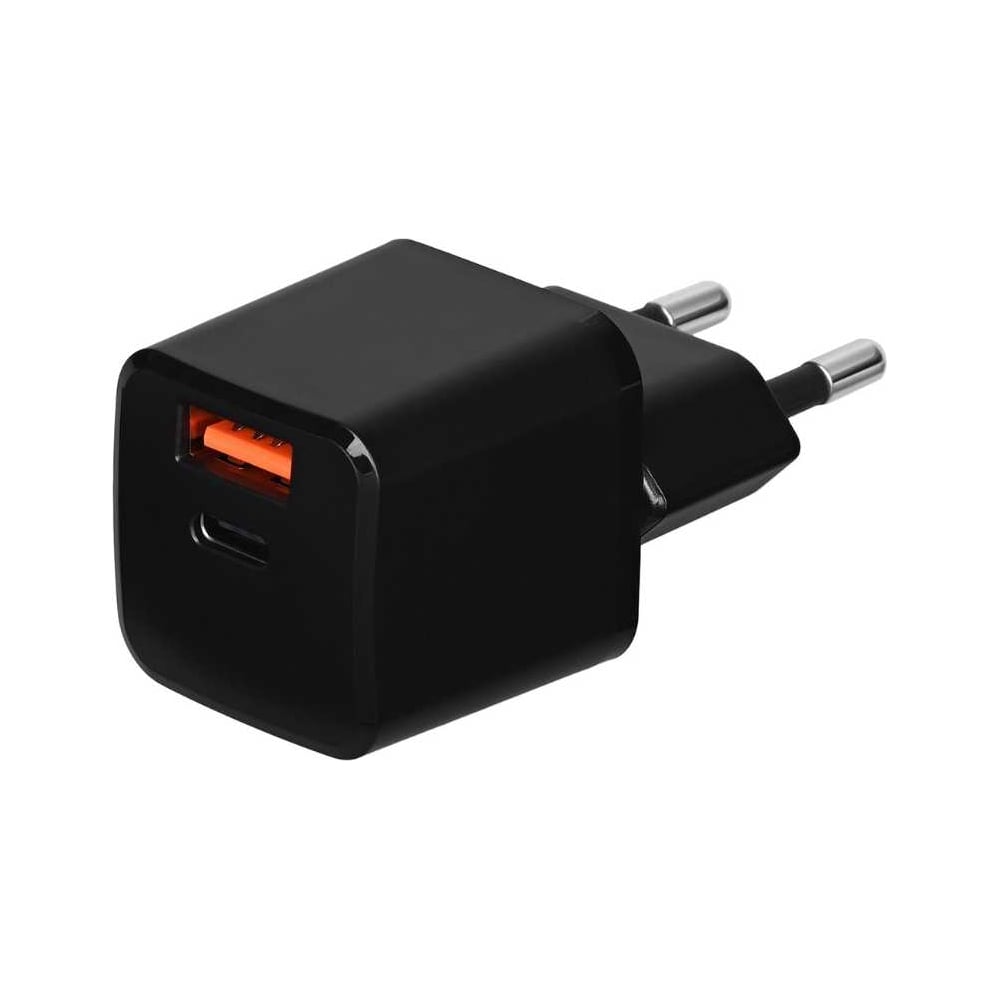 Сетевое зарядное устройство TFN nano A+C PD 20W б/кабеля black TFN-WCRPD12  - выгодная цена, отзывы, характеристики, фото - купить в Москве и РФ