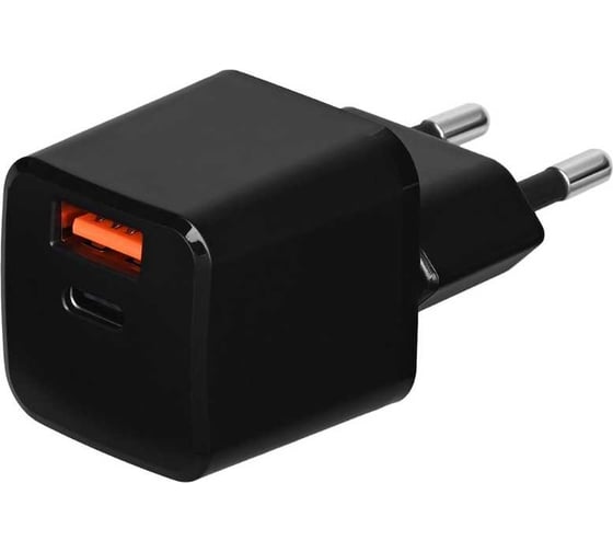 Сетевое зарядное устройство TFN nano A+C PD 20W б/кабеля black TFN-WCRPD12