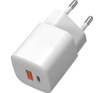 Сетевое зарядное устройство TFN nano A+C PD 33W б/кабеля white TFN-WCRPD21