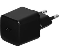 Сетевое зарядное устройство TFN nano TypeC PD 20W б/кабеля black TFN-WCRPD10
