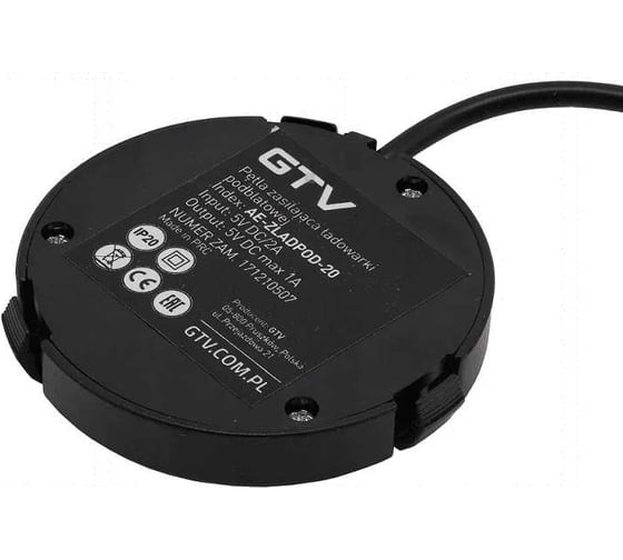 Беспроводное зарядное устройство под столешницу GTV AE-ZLADPOD-20