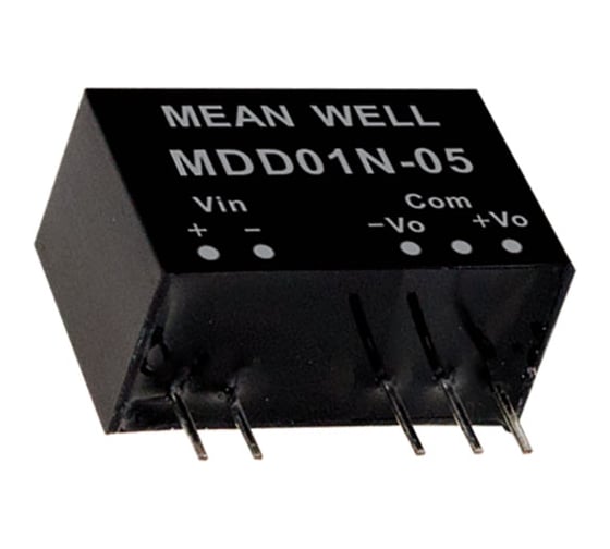 Медицинский DC-DC преобразователь Mean Well MDD01L-05 Т02753351