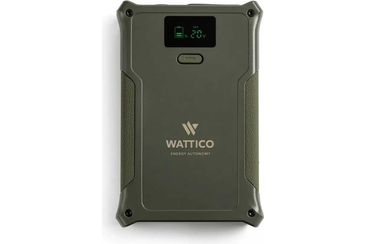 Внешний аккумулятор с авторозеткой WATTICO Warrior 00-00000093