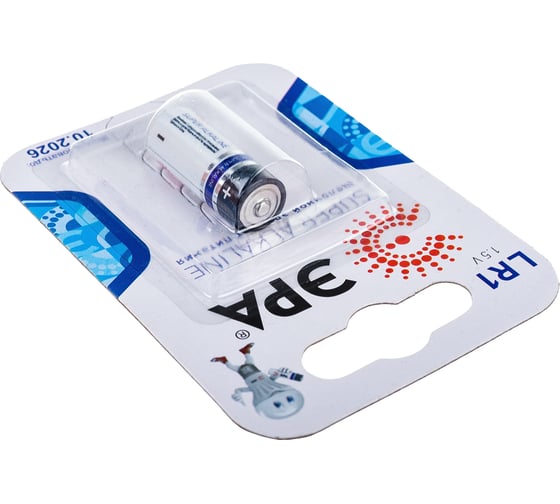 Батарейка ЭРА LR1-1BL SUPER Alkaline, C0045625