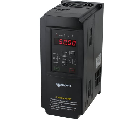 Преобразователь частоты INNOVERT 4,0 квтx380 в, выходной ток 9а IBD402P43E 1