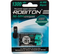 Аккумулятор ROBITON 1300MHAA-2 DECT BL2 (2шт) 13902