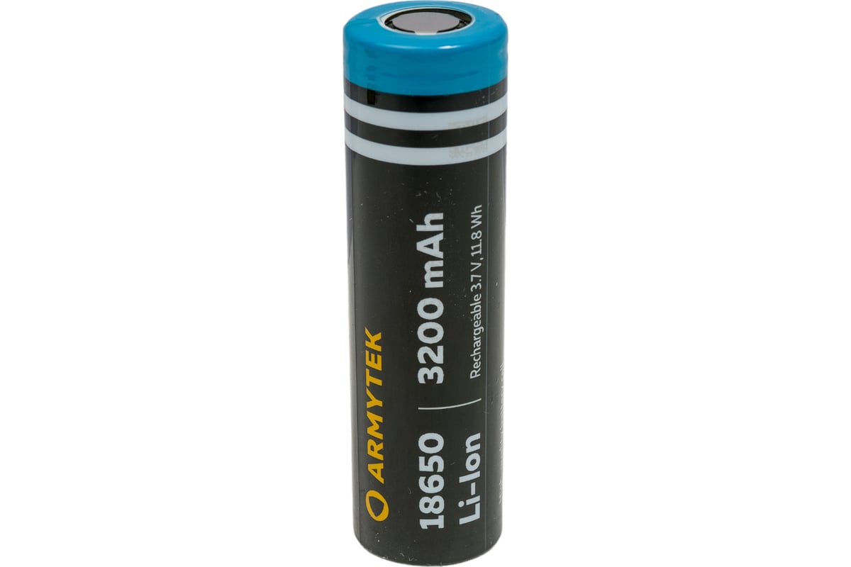 Аккумулятор Armytek 18650 Li-Ion 3200 mAh A03201 - выгодная цена, отзывы,  характеристики, фото - купить в Москве и РФ