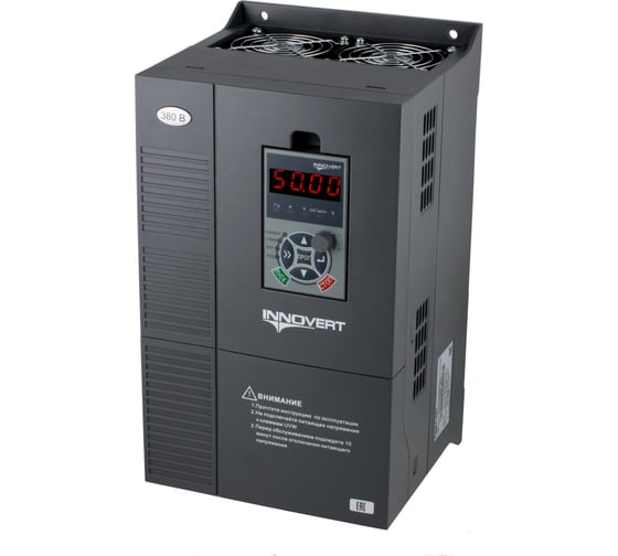 Векторный преобразователь частоты INNOVERT itd183u43b3 18,5 квтx380 в, выходной ток 37 а ITD183U43B3_0301