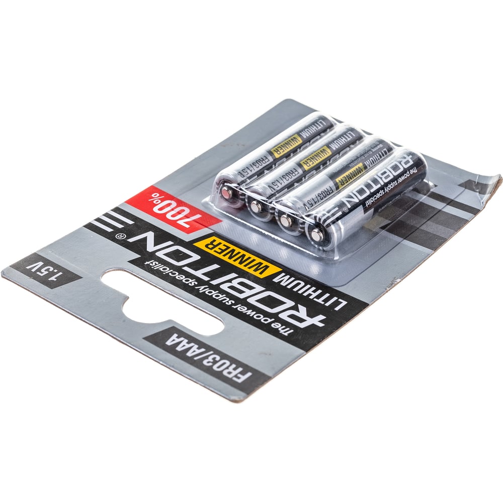 Элемент питания Robiton WINNER R-FR03-BL4 FR03 BL4 4 шт 13688 ...