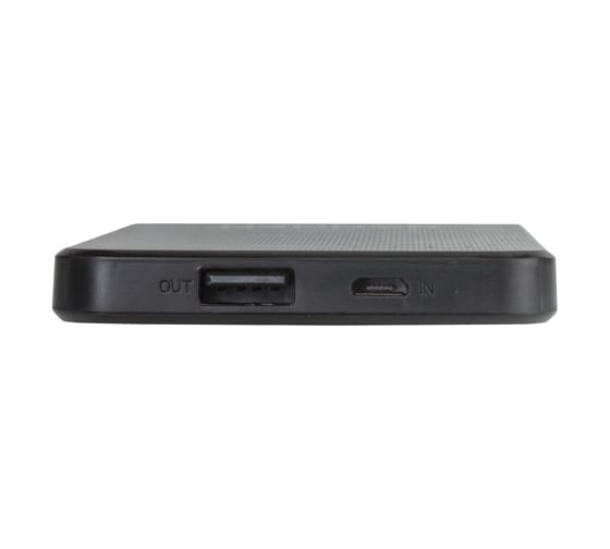 Внешний аккумулятор SONNEN POWERBANK V3801, 4000 mAh, литий-полимерный, черный, 262751