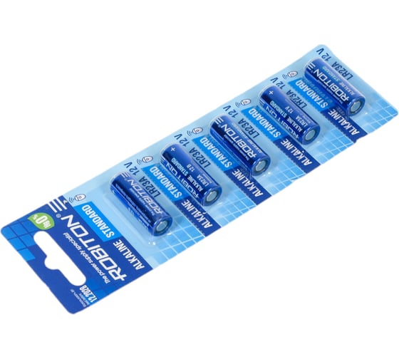 Элемент питания Robiton STANDARD R-23A-0-BL5 23A /0% Hg/ BL5 14081