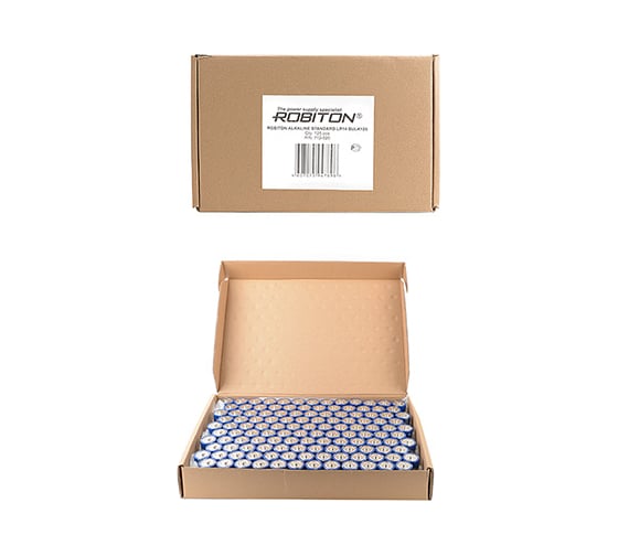 Элемент питания Robiton STANDARD LR14 BULK125, в упаковке 125 шт 13803
