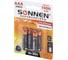 Аккумуляторные батарейки SONNEN комплект 6 шт., AAA (hr03), 1000 mah, ni-mh, в блистере, 455611 7