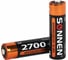 Аккумуляторные батарейки SONNEN комплект 6 шт., AA (hr6), 2700 mah, ni-mh, в блистере, 455608 5