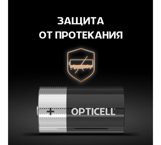 Батарейки OPTICELL D 2шт 5051005