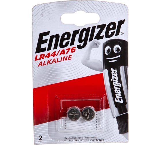 Батарейка Energizer Alkaline LR44/A76 FSB2 639317