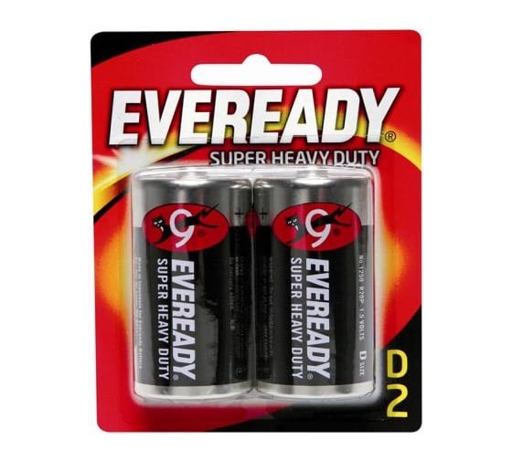Батарейка Energizer EVEREADY SHD D/R20 2 шт/бл E301155800