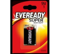 Батарейка Energizer EVEREADY SHD 9V 1 шт/бл E301155400