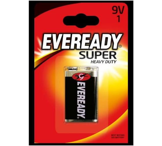 Батарейка Energizer EVEREADY SHD 9V 1 шт/бл E301155400 1