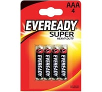 Батарейка Energizer EVEREADY SHD E92/AAA 4 шт/бл E301156100