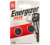 Батарейка Energizer Miniatures Lithium CR2032 2 шт/бл E301021401