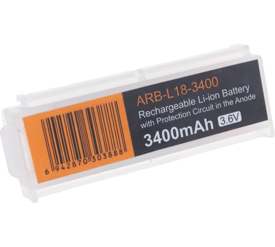Аккумулятор Fenix 18650 3400 mAh Li-ion ARB-L2S 3224