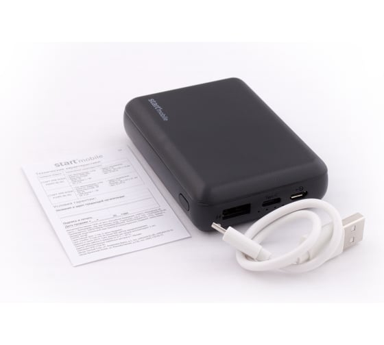 Внешний аккумулятор СТАРТ емкостью 10000 мАч PPB ROOK P10PC-B 20/80