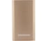 Внешний аккумулятор SONNEN POWERBANK V311, 4000 mAh, литий-полимерный, золотистый, алюминиевый 262750 2