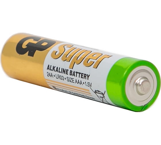 Алкалиновые батарейки GP Super Alkaline 24А ААA - 16 шт. 24A8/8-2CRD16