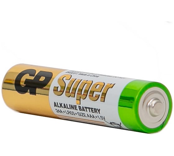 Алкалиновые батарейки GP Super Alkaline 24А ААA - 8 шт. 24A4/4LNT-2CR8