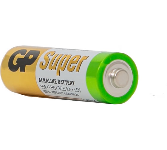 Алкалиновые батарейки GP Super Alkaline 15А АA - 16 шт. GP 15A8/8-2CRD16