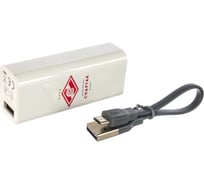 Внешний аккумулятор GP емкостью 2600 мАч, белый, в пластиковом корпусе, Спартак 1 1C02AWE-2CRFB1