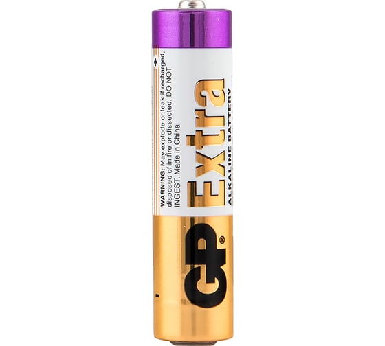 Алкалиновые батарейки GP Extra Alkaline 24А AАA - 16 шт. 24AX-2CRB16