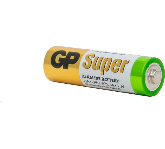 Алкалиновые батарейки GP Super Alkaline 15А АA - 10 шт. GP 15A5/5-2CR10