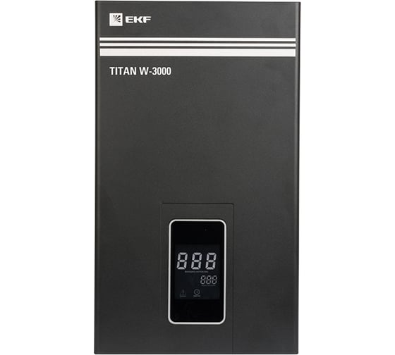 Настенный стабилизатор напряжения EKF TITAN W-3000 PROxima stab-w-3000