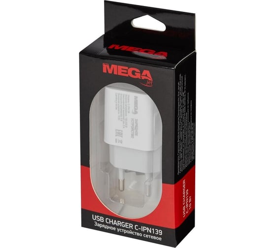 Зарядное устройство ProMega c-ipn139, 2a, 1usb, белый 1639364