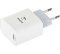 Сетевое зарядное устройство DIGMA DGW3C 30w, 3A (PD), USB-C, универсальное, белый, (DGW3C0F010WH) 1655952