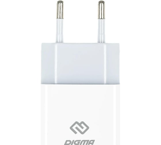 Сетевое зарядное устройство DIGMA DGW2C 20w, 3A (PD), USB-C, универсальное, белый, (DGW2C0F010WH) 1655943