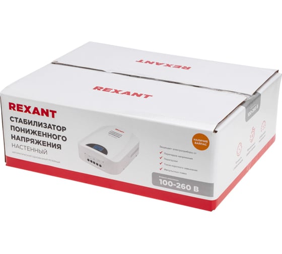 Настенный стабилизатор пониженного напряжения REXANT REX-WR-8000 11-5047