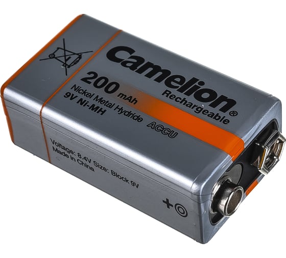 Аккумулятор Camelion 9V-200mAh Ni-Mh SP-1 14036