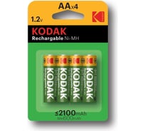 Аккумулятор Kodak HR64BL 2100mAh PreCharged KAAHRP4 Б0012142