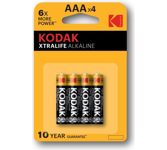 Щелочная батарейка Kodak LR034S XTRALIFE K3AS4 Б0018703