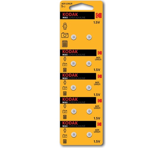 Часовая батарейка Kodak AG0 379 LR521, LR63 KAG010 Б0044705